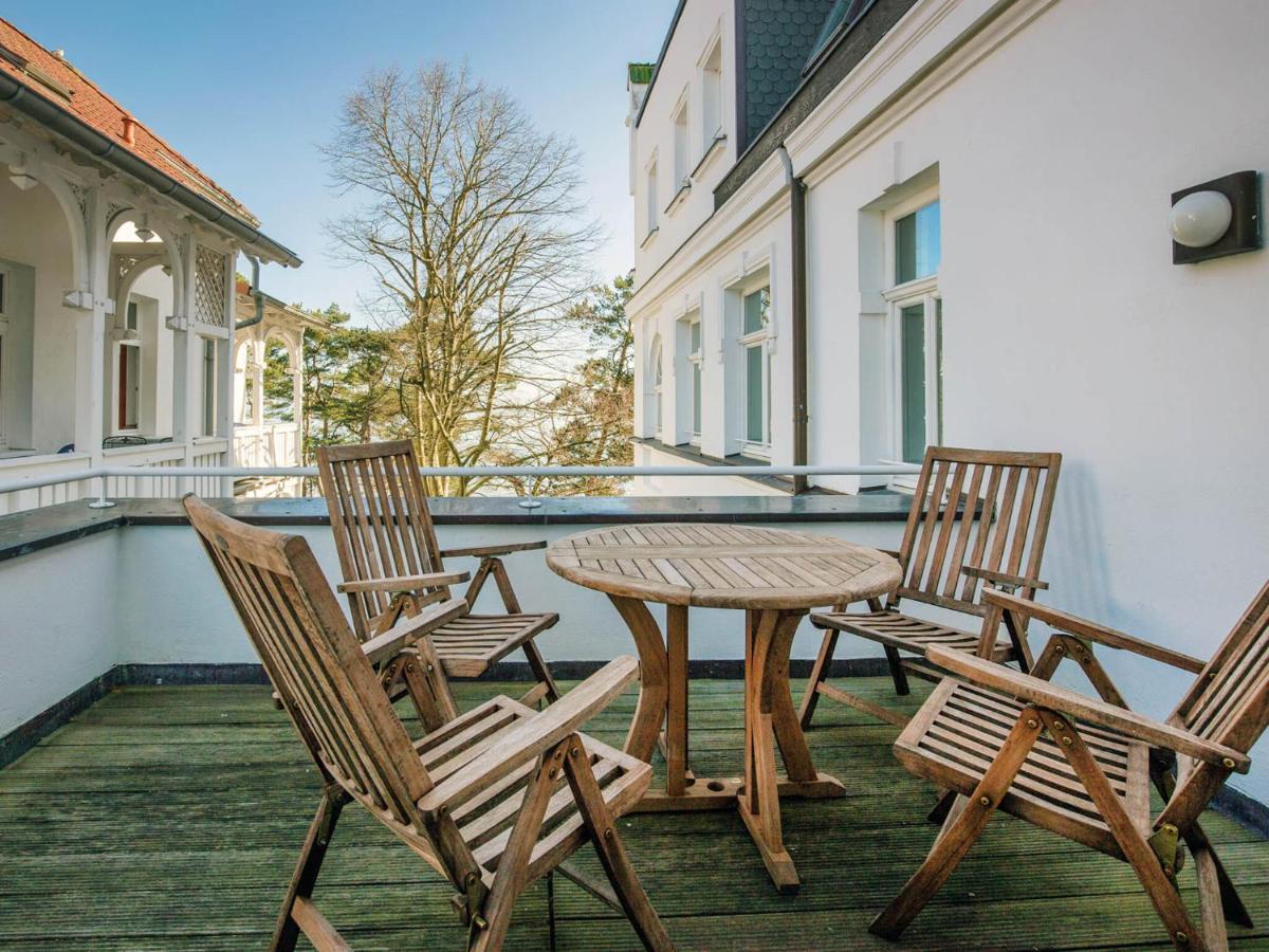 Strandvillen Binz - Ferienwohnung Mit Meerblick, 1 Schlafzimmer, Sauna Und Balkon Sv-712 Eksteriør billede