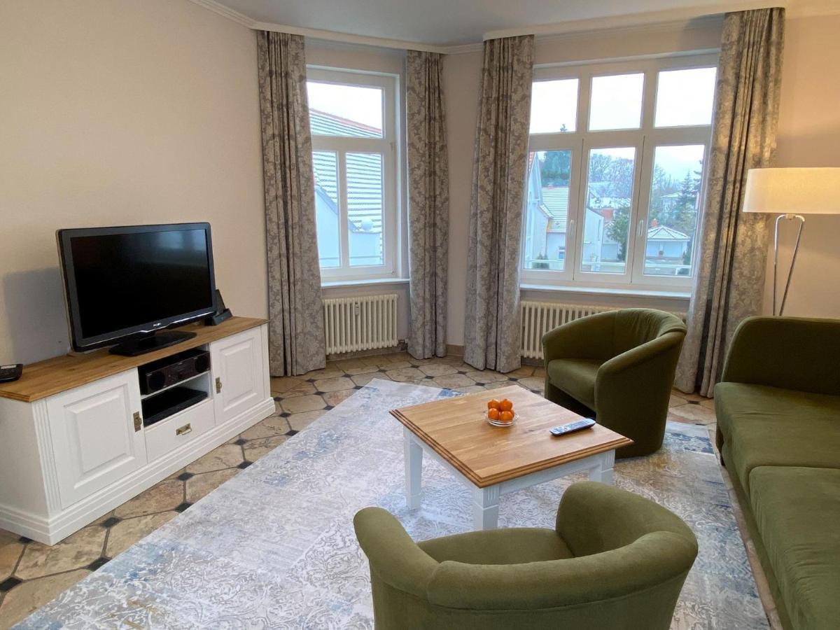Strandvillen Binz - Ferienwohnung Mit Meerblick, 1 Schlafzimmer, Sauna Und Balkon Sv-712 Eksteriør billede